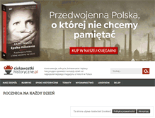 Tablet Screenshot of ciekawostkihistoryczne.pl